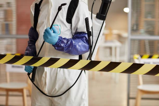 Professional Biohazard Cleanup technician working in Prairie Du Rocher, IL